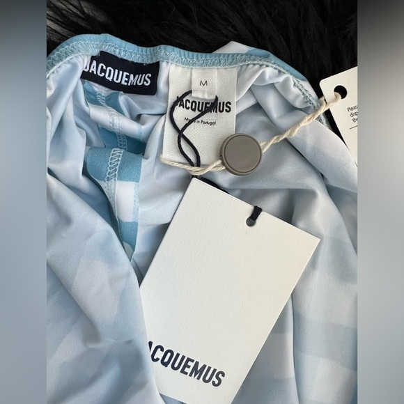 Jacquemus nodi knotted gingham pareo - Picture 4 of 8